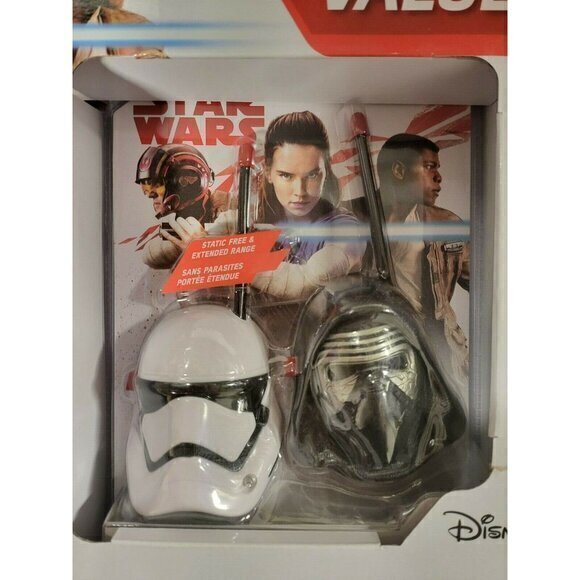 STAR WARS DARTH VADER VOICE CHANGING BOOMBOX WITH WALKIE TALKIES SET NEW - Picture 6 of 10